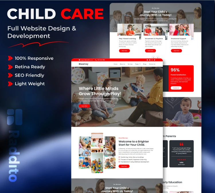 Child Care Website Design: Build Trust & Grow Your Business