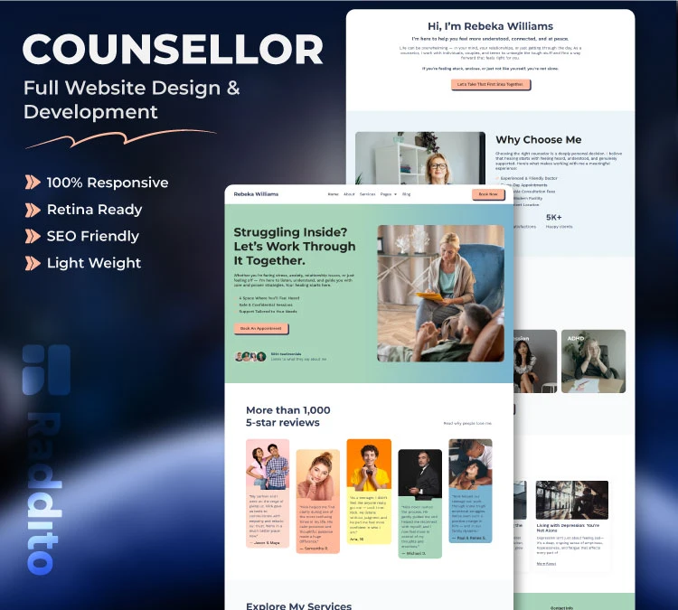 Counsellor Website Design Connect, Inspire, and Grow Your Practice