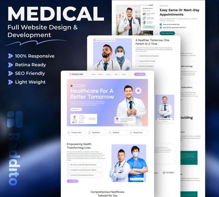 Medical Website Design Service: Build a Professional Online Presence for Your Medical Practice